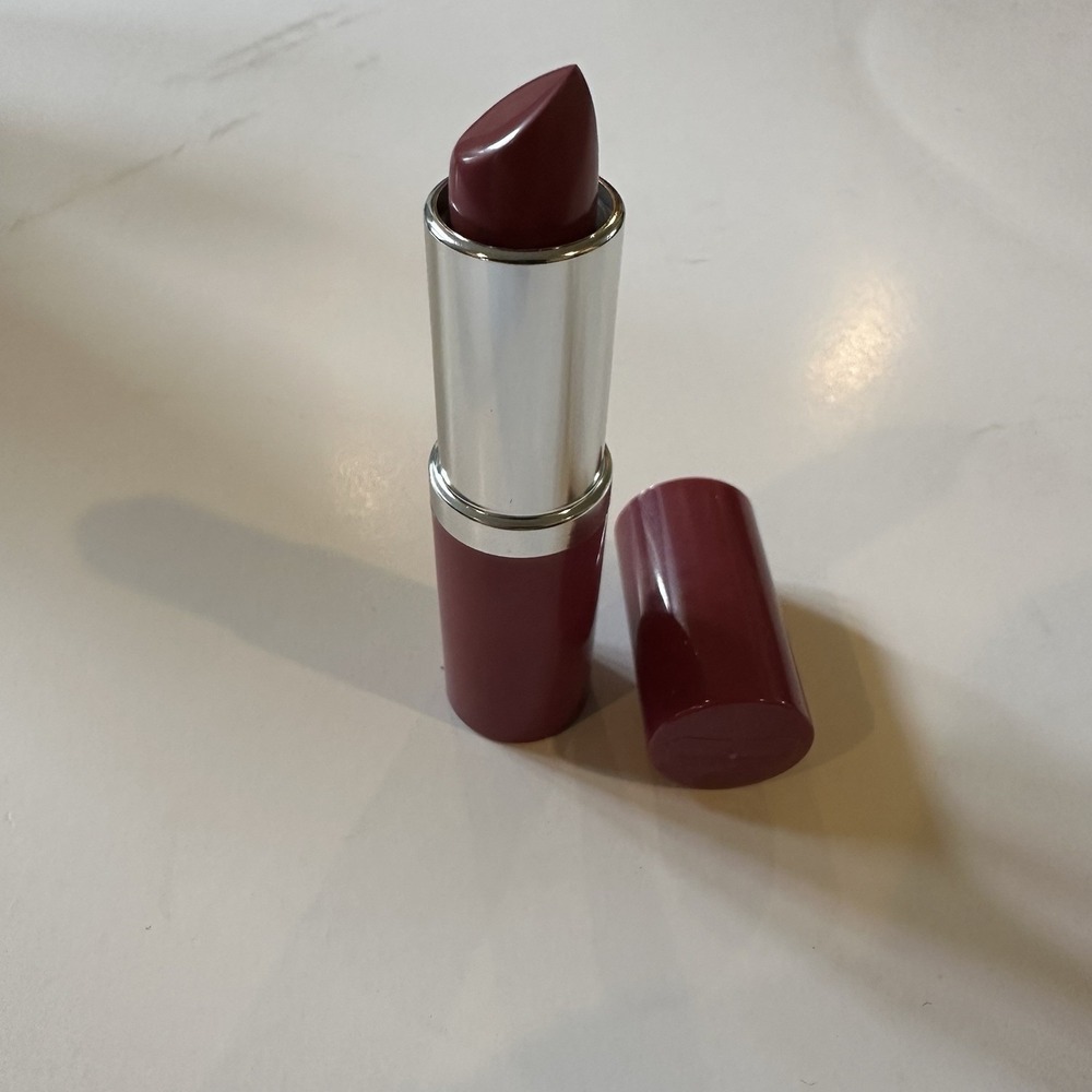 Clinique Pop Lip Colour + Primer Lipstick 14 Plum Pop Full Size NWOB